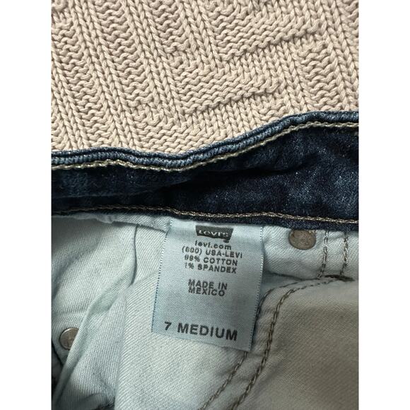 Levis too superlow 524 straight leg jeans size 7M - Picture 5 of 8